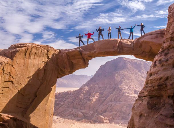 Jebel Burdah Rock Bridge
