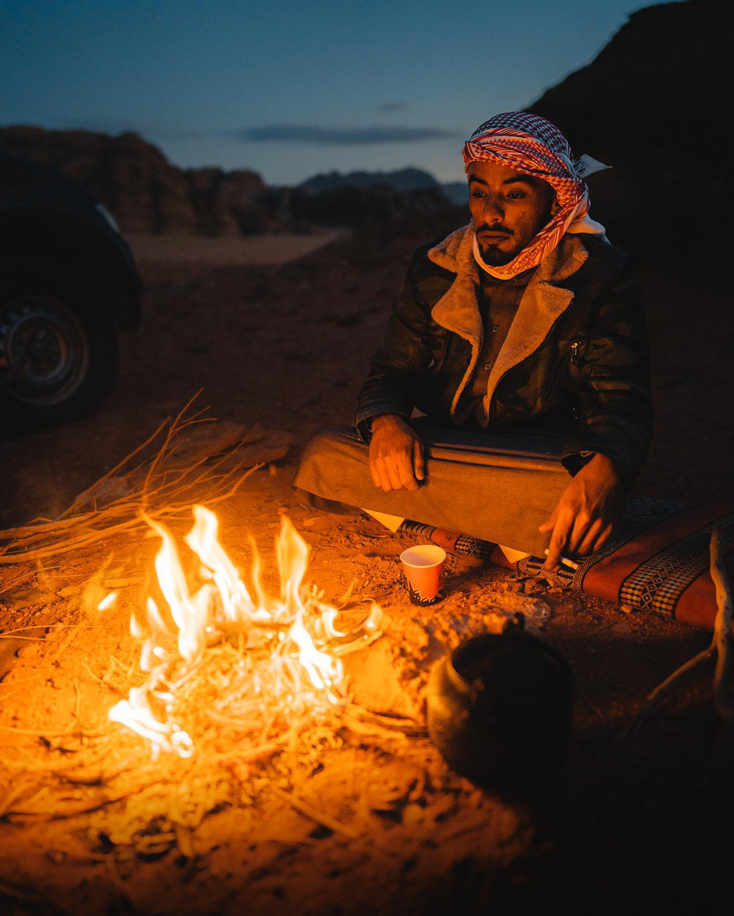 Murad, Bedouin guide