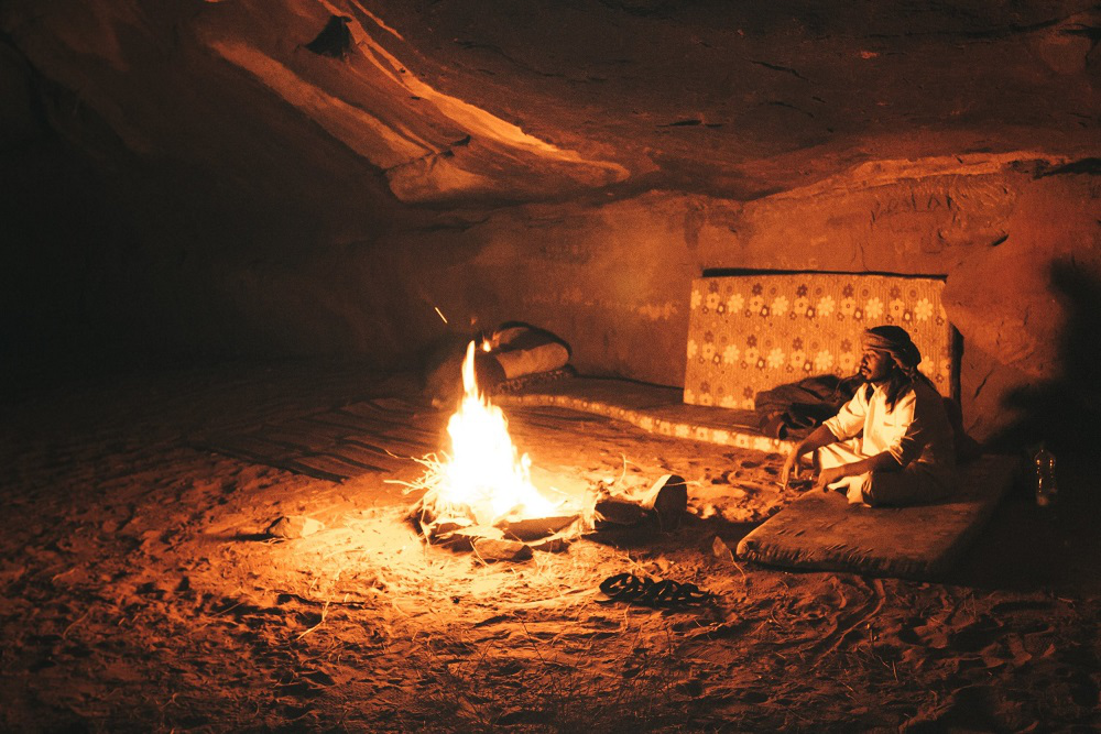 Stargazing in Wadi Rum